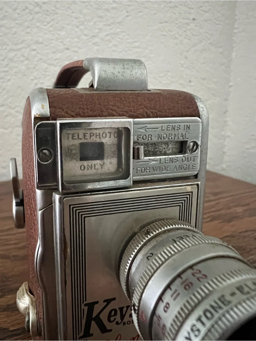 Vintage Keystone Olympic K-32 8mm Roll Film Movie Camera